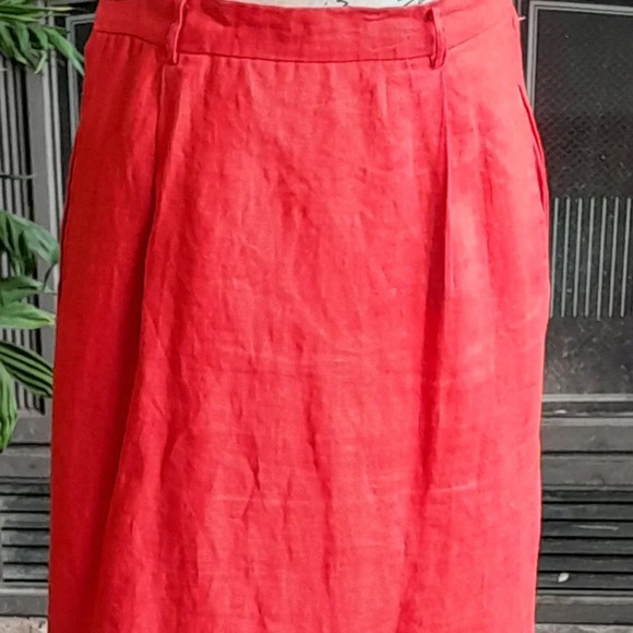 Vintage Jarrod's Linen Skirt - Picture 2 of 6